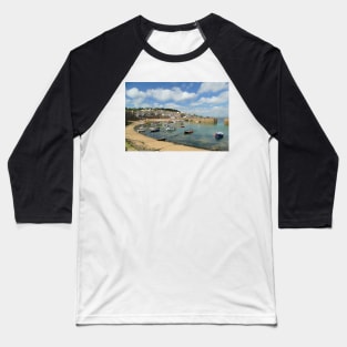 Mousehole, Cornwall Baseball T-Shirt